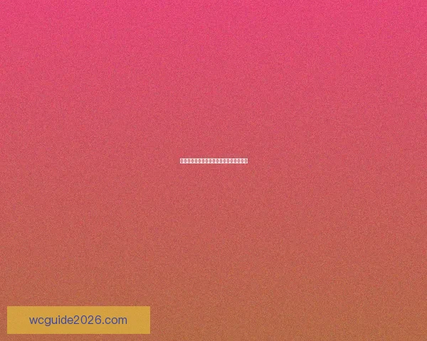 世界杯赛程全解析与胜负竞猜策略深度指南