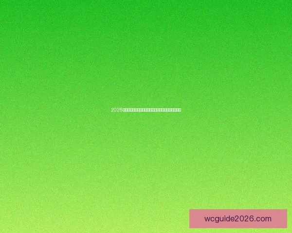 2026年世界杯参赛队伍全解析：新格局、新挑战与历史变革